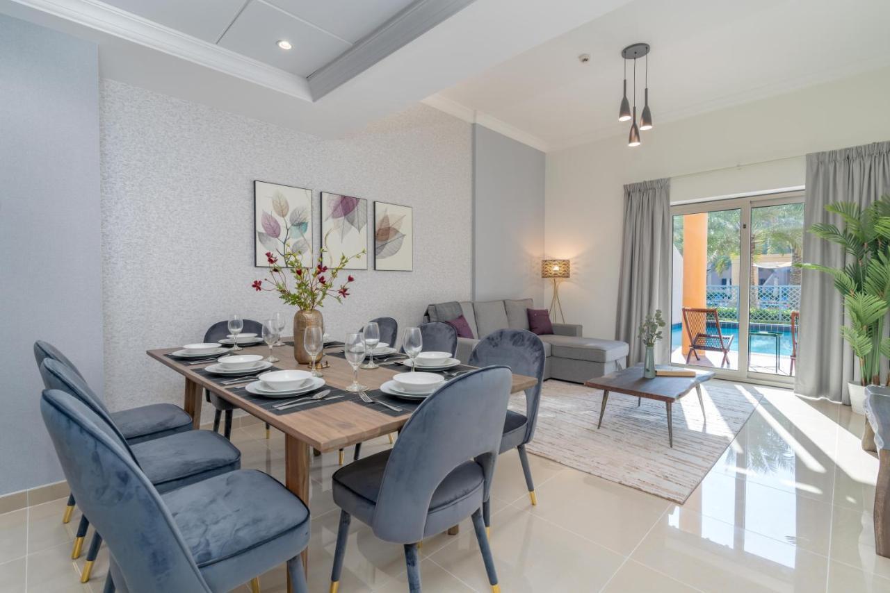 Globalstay At Palm Jumeirah Beachfront Paradise With Pool And Gym Dubai Bagian luar foto