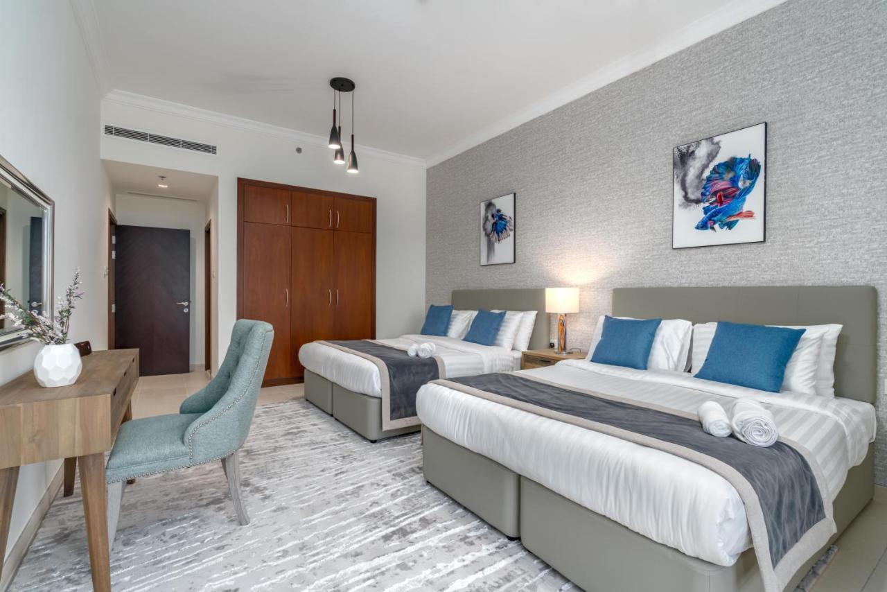 Globalstay At Palm Jumeirah Beachfront Paradise With Pool And Gym Dubai Bagian luar foto
