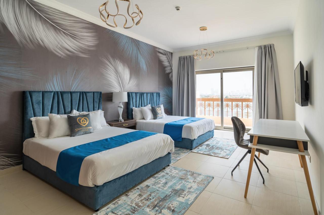 Globalstay At Palm Jumeirah Beachfront Paradise With Pool And Gym Dubai Bagian luar foto